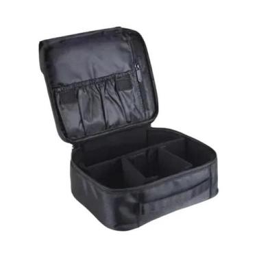 Imagem de Bolsa De Maquiagem À Prova d'Água Para Viagem Feminina, Estojo De Arma