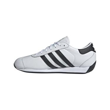 Imagem de adidas Tênis masculino Country II com cadarço casual - branco, Multi, 4.5 Wide