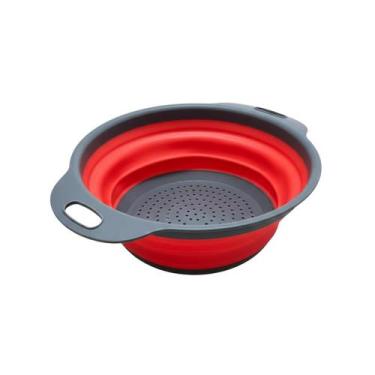 Imagem de Escorredor Dobrável de Cozinha 24cm Retrátil para Lavar e Escorrer Ali