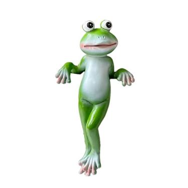 Imagem de IEUDNS Vaso de plantas em forma de sapo, escultura de animal para, jardim ou mesa, Style D