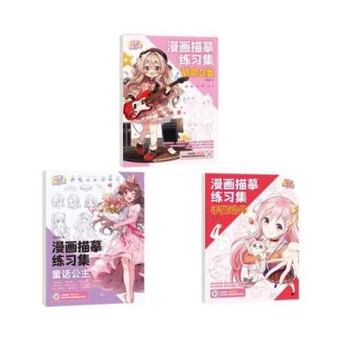 Imagem de Livro De Colorir Infantil De Desenhos Animados, Mangá E Quadrinhos: Ca