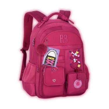 Imagem de Mochila Rebecca Bonbon Costas Escolar Passeio Meninas Teen, Rosa