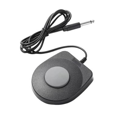 Imagem de Generic Pedal de Sustain para Bateria Eletrônica, Pedal de Batida Eletrônico, Acessórios para Instrumentos Musicais, Interface de 6.5 Mm