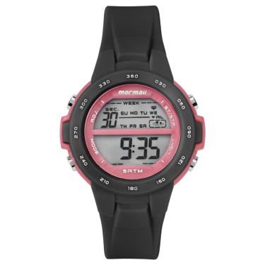 Imagem de Relógio Mormaii Feminino Ref: Mo1244a/8p Infantil Digital Black