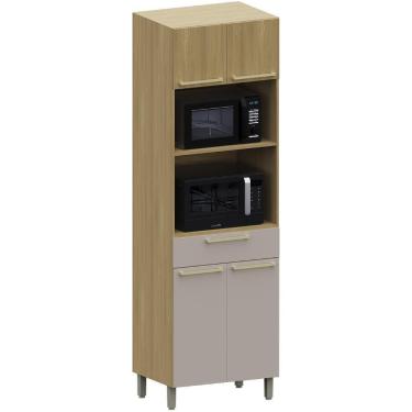 Imagem de Paneleiro Cozinha Torre Quente 70cm Mirella Freijó/cinammon L01 - Mpozenato