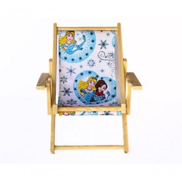 Imagem de Infantil Cadeira Espreguiçadeira Dobrável-princesas