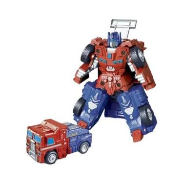 Imagem de Brinquedos Educativos Para Meninos, Carro Robô Transformável, Caminhão