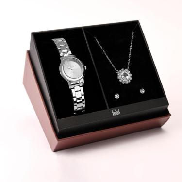 Imagem de Kit Dumont Feminino Lady Prata - DU2035MOP/K4K-Feminino