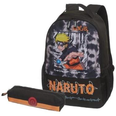 Imagem de Mochila Costas Naruto Rasengan Escolar Com Estojo Infantil - Pacific
