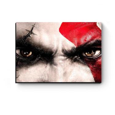 Imagem de Quadro decorativo MDF God Of War Kratos Olhos - Artgeek