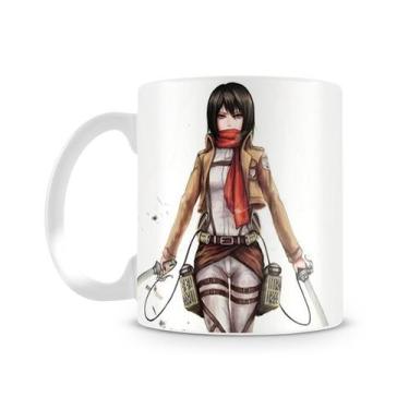 Imagem de Caneca Shingeki No Kyojin Mikasa - Starnerd