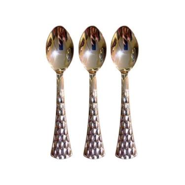 Imagem de Kit 6 Colheres Rose 13,8Cm Descartável Doce Bolo De Pote - Aidan