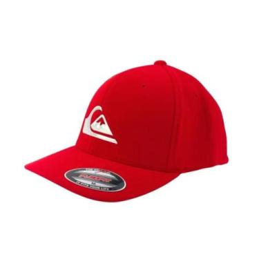 Imagem de Boné Quiksilver Red Aba Curva Hologram 3D Logo, P
