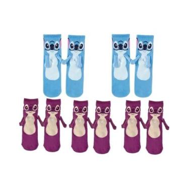 Imagem de Meia De Natal Disney Stitch Para Adultos E Crianças, Brinquedo Present