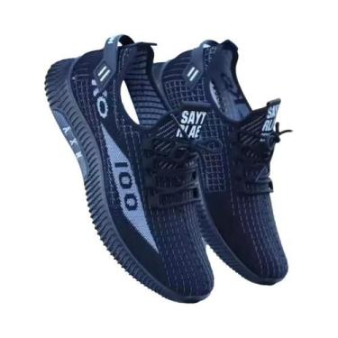 Imagem de Tênis Masculino Respirável Em Malha Leve E Confortável Para Esporte Ca