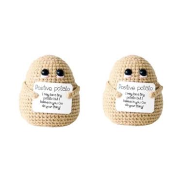 Imagem de Boneca De Batata Grande Feita À Mão, Ornamento De Tricô, Decoração Par