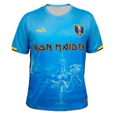 Imagem de Camiseta Wa Sport Masculino Iron Maiden Futebol Manga Curta-Masculino
