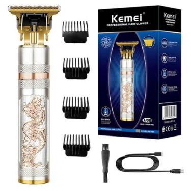Imagem de Máquina Profissional Kemei KM-762 Dourado, Alta Performance