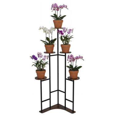 Imagem de Suporte Metálico para Jardim Vertical 3 Andares Amadeirado - Montar & 