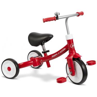 Imagem de Triciclo Infantil de Passeio para Crianças de 1 a 3 Anos, Radio Flyer, Vermelho