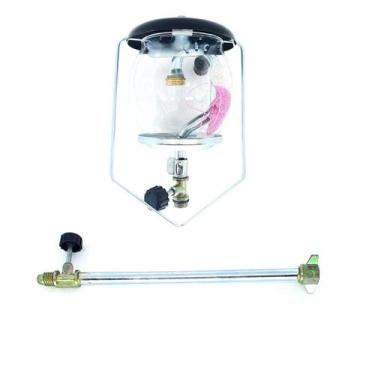 Imagem de Lampião Coluna Haste Extensor Botijao P13 25cm Rosca Grossa - SUZAN, C