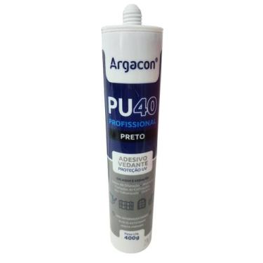 Imagem de Selante PU 40 Profissional Preto 400G - Argacon
