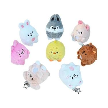 Imagem de Chaveiro De Pelúcia Magnético Stray Kids SKZ Com Capa Para Os Olhos KP