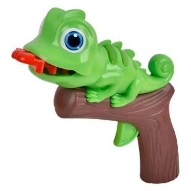 Imagem de Brinquedo Camaleão Maluco Pega Insetos Magnético Jogo Divertido COR:VE