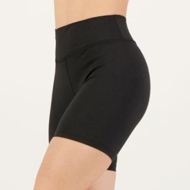 Imagem de Bermuda Fila Flat Life III Feminina Preta-Feminino