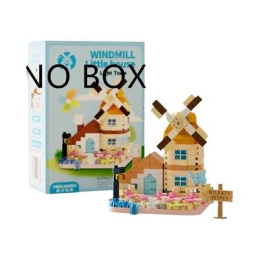 Imagem de Blocos De Montar Educacionais Infantis: Casa Do Moinho Na Floresta Pro
