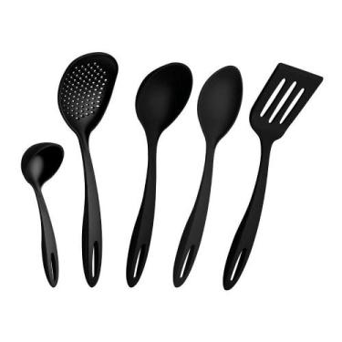 Imagem de Jogo De Utensílios 5 Peças Tramontina Ability 25199007 Preto Preto 251