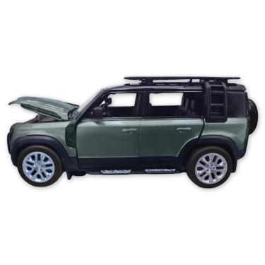 Imagem de Carro Miniatura Metal Fricção Carrinho Action C- Som E Luz Land Rover Defender 110