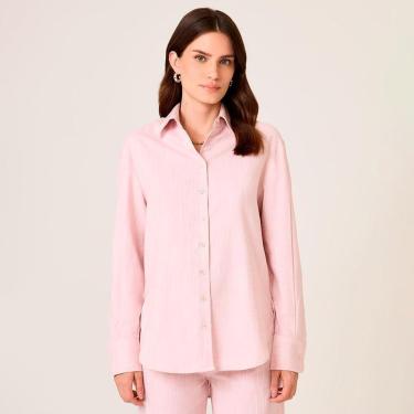 Imagem de Camisa Dudalina Sf Ampla Lisa Ana Feminino-Feminino