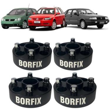 Imagem de 2 Par Espaçador Alargador Rodas 38mm Parati Santana Jetta - Borfix