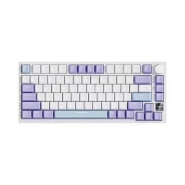 Imagem de Teclado Mecânico Com Fio AJAZZ AK820 Com Controle De Volume Rotativo E