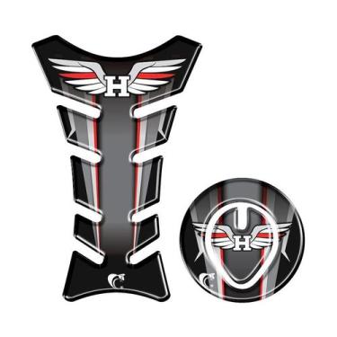 Imagem de Kit adesivo Protetor Tanque Moto HONDA ATE ANO 2016 - Cobra Motoparts,
