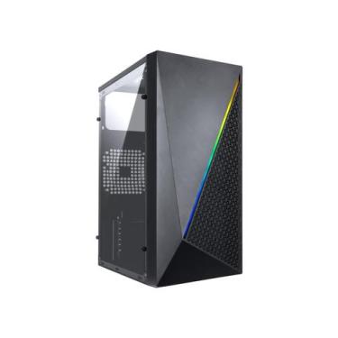 Imagem de Gabinete Gamer Vinik Murk Preto Lateral Acrilico - Ggmacbk