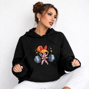 Imagem de Moletom Feminino Estampa Fofinha Academia Poderosas-Feminino