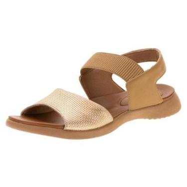 Imagem de Sandália Feminina Salto Baixo Usaflex - Aa2415-Feminino