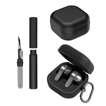 Imagem de Kit Limpador para Fones e Capa Protetora Nerdcase Compatível com Samsu