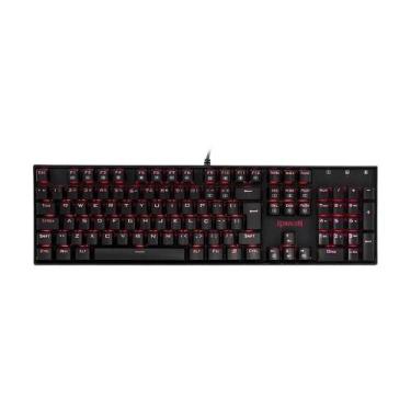 Imagem de Teclado mecanico usb gamer mitra vermelho switch outemu blue redragon 