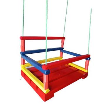 Imagem de Balanço acento fixo colorido 50x32 - totagmarcenaria