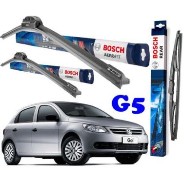 Imagem de KIT 3 palheta limpador parabrisa ORIGINAL Bosch GOL G5 2008 2009 2010 