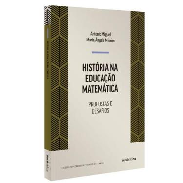Imagem de Livro - História na educação matemática