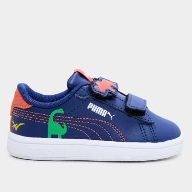 Imagem de Tênis Infantil Puma Smash 3.0 Dino-Unissex