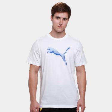 Imagem de Camiseta Puma Graphic Cat Logo Masculina-Masculino