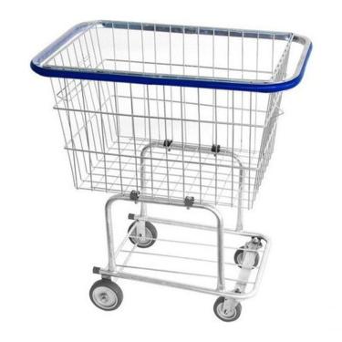 Imagem de Carrinho para Condomínio Carrinho de Compras para Condomínio 140 Litros em Arame de Aço...