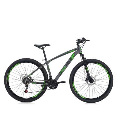 Imagem de Bicicleta Flexus 3.1 Lite Mountain Bike Aro 29 Quadro Aço 21 Marchas Free Action Grafit...