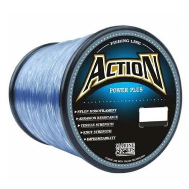 Imagem de Linha Pesca Monofilamento Action 0,43mm 28lbs 600 Metros - Marine Spor