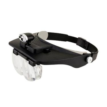 Imagem de Lupa de cabeça Solver com 4 lentes SLC-1009 LED